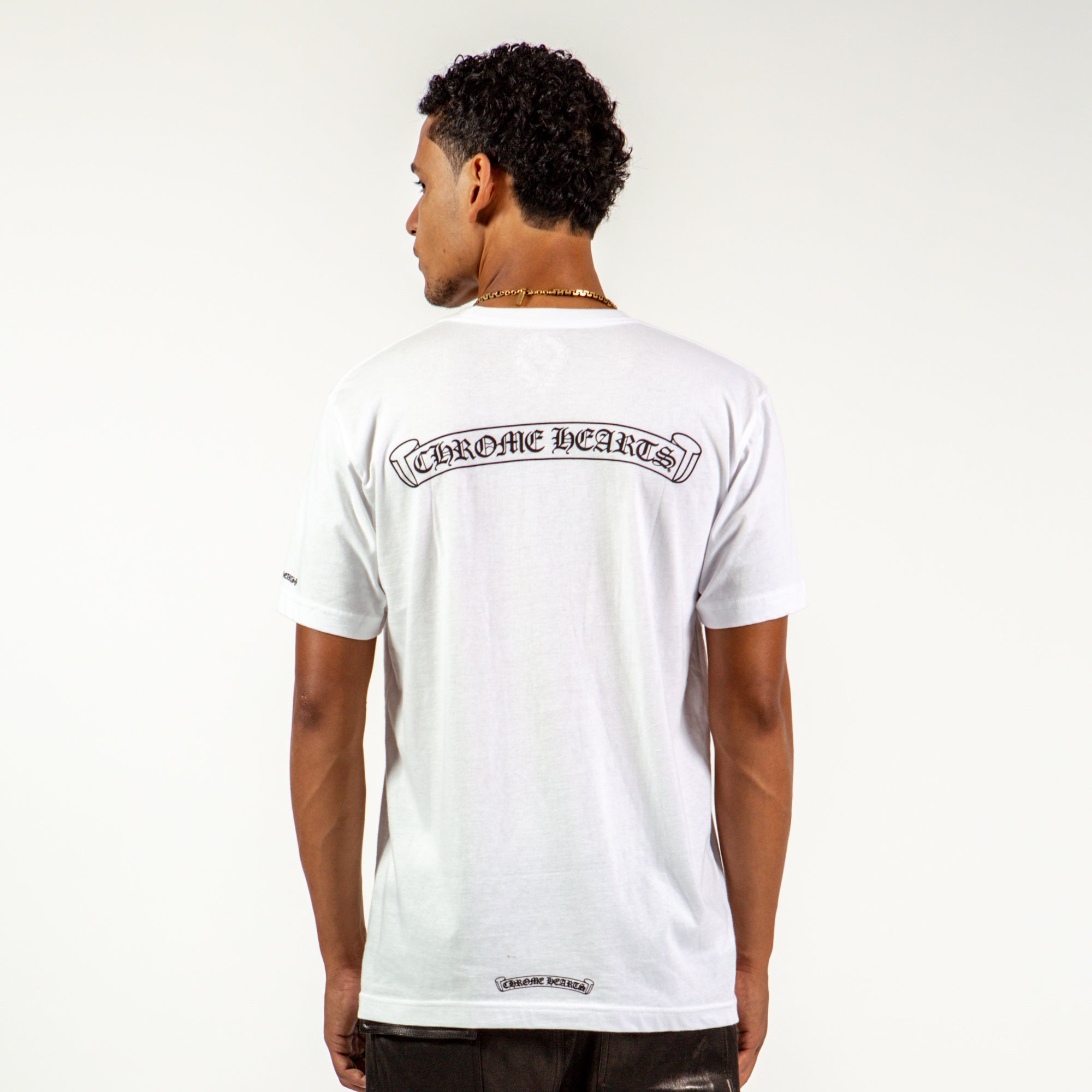 Chrome Hearts White Scroll T-Shirt - White