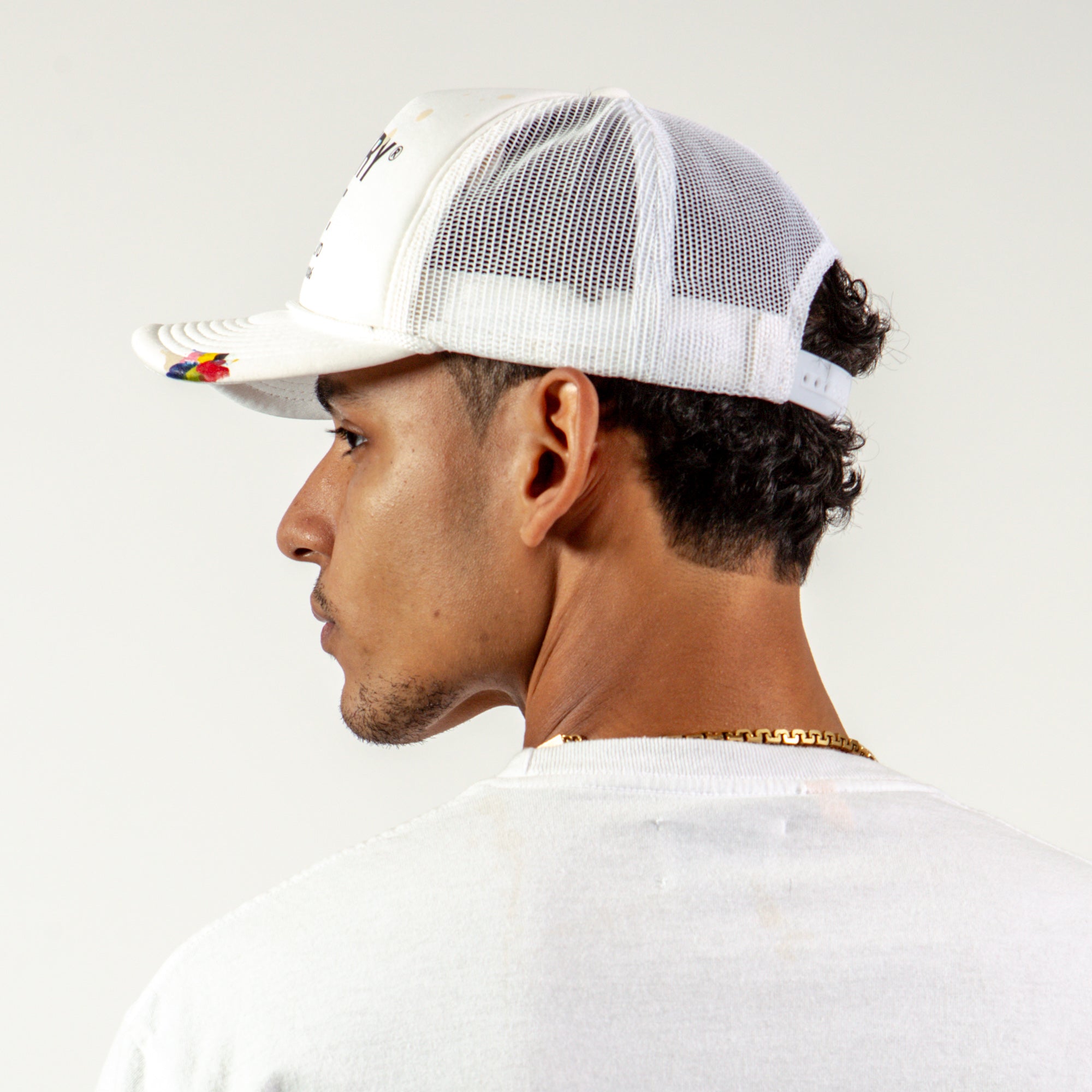 Gallery Dept. Workshop Trucker - White