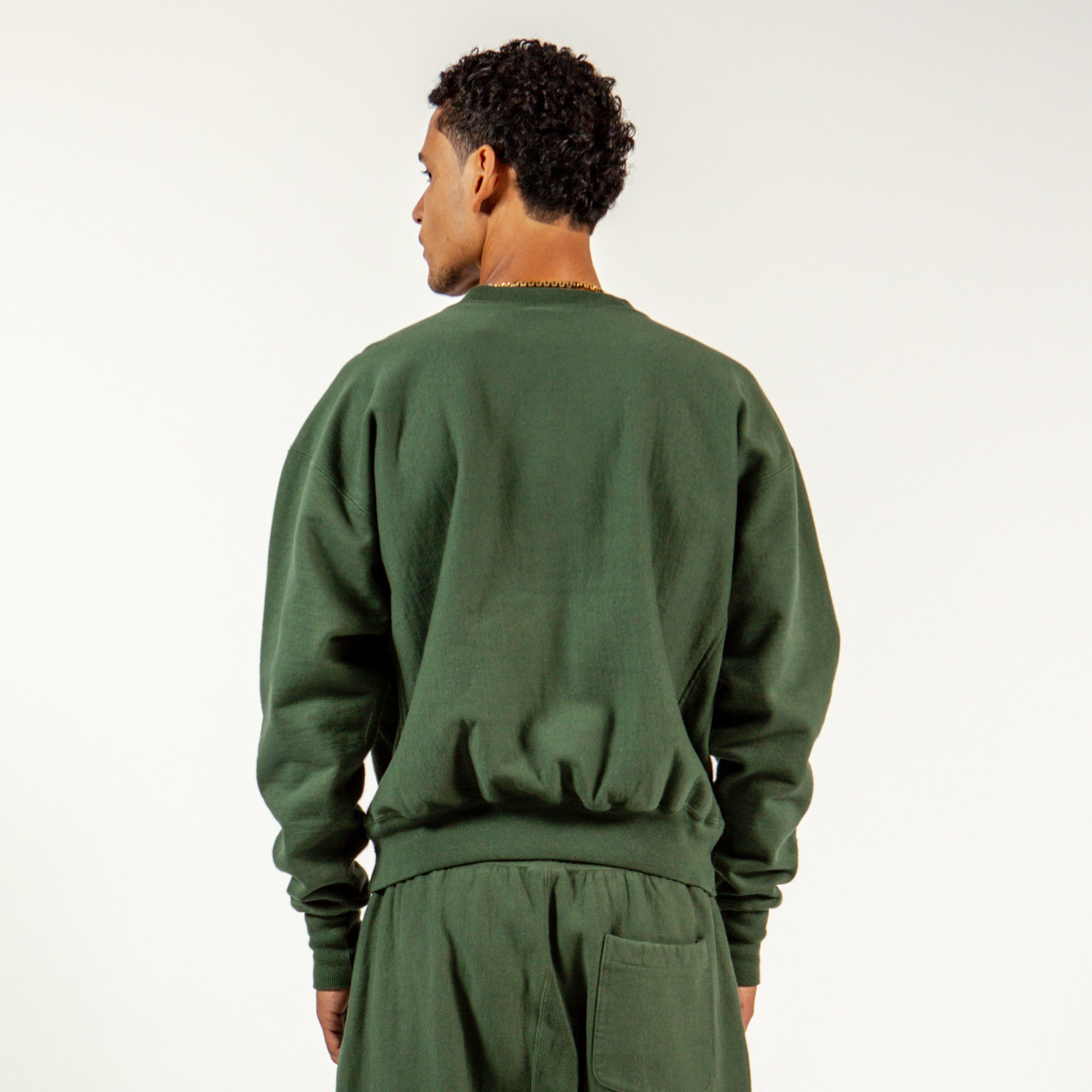 Saint Michael Crewneck Champion - Green