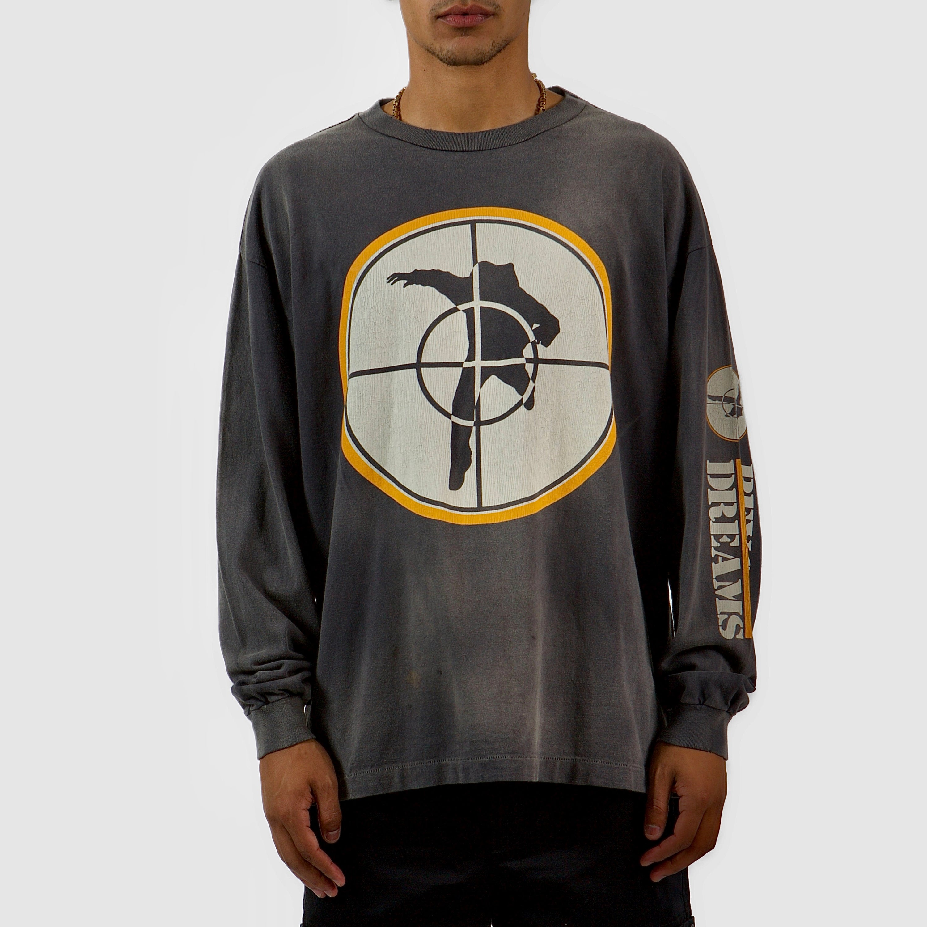 Saint Michael SW Bullseye L/S Shirt - Black