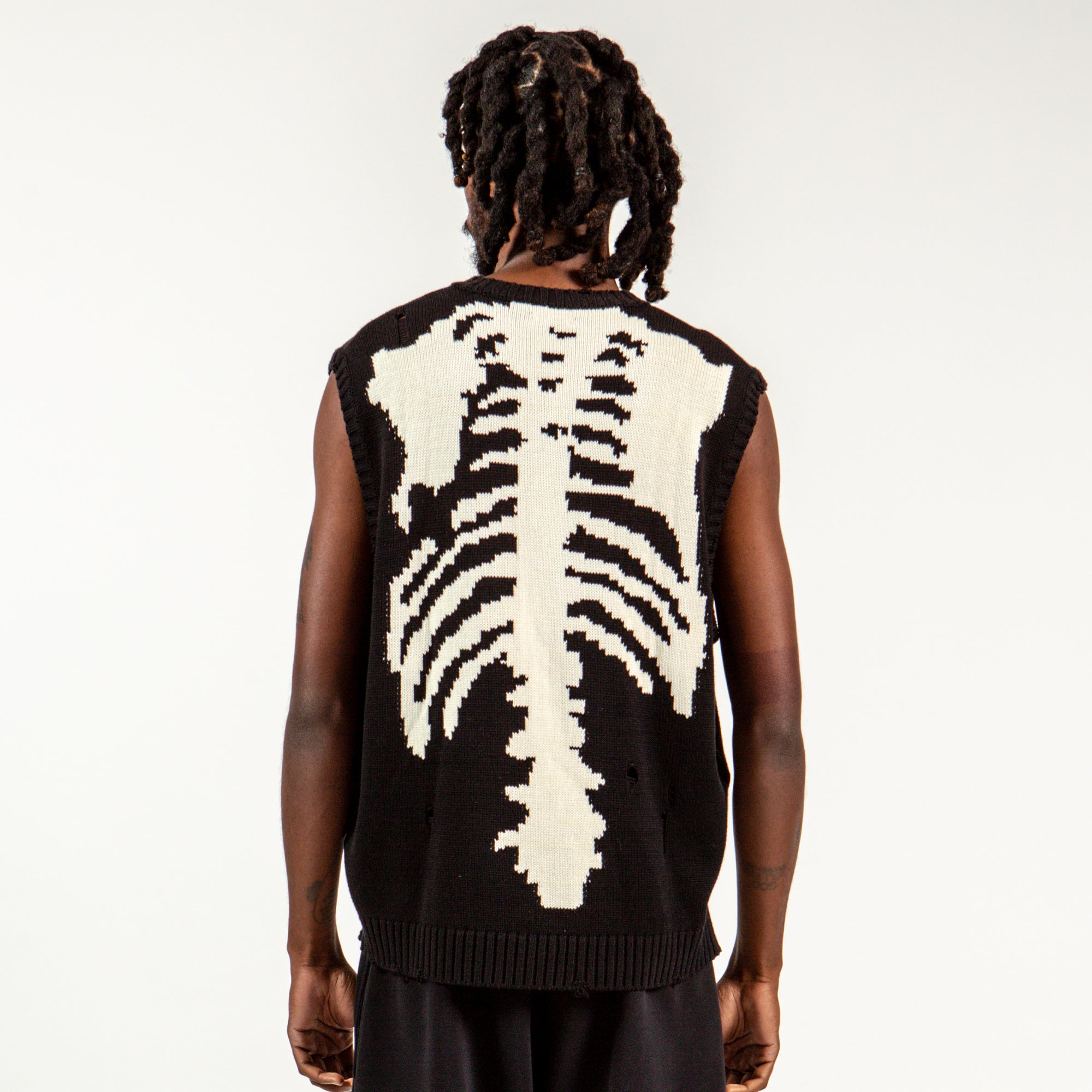 Kapital Bone Vest - Black