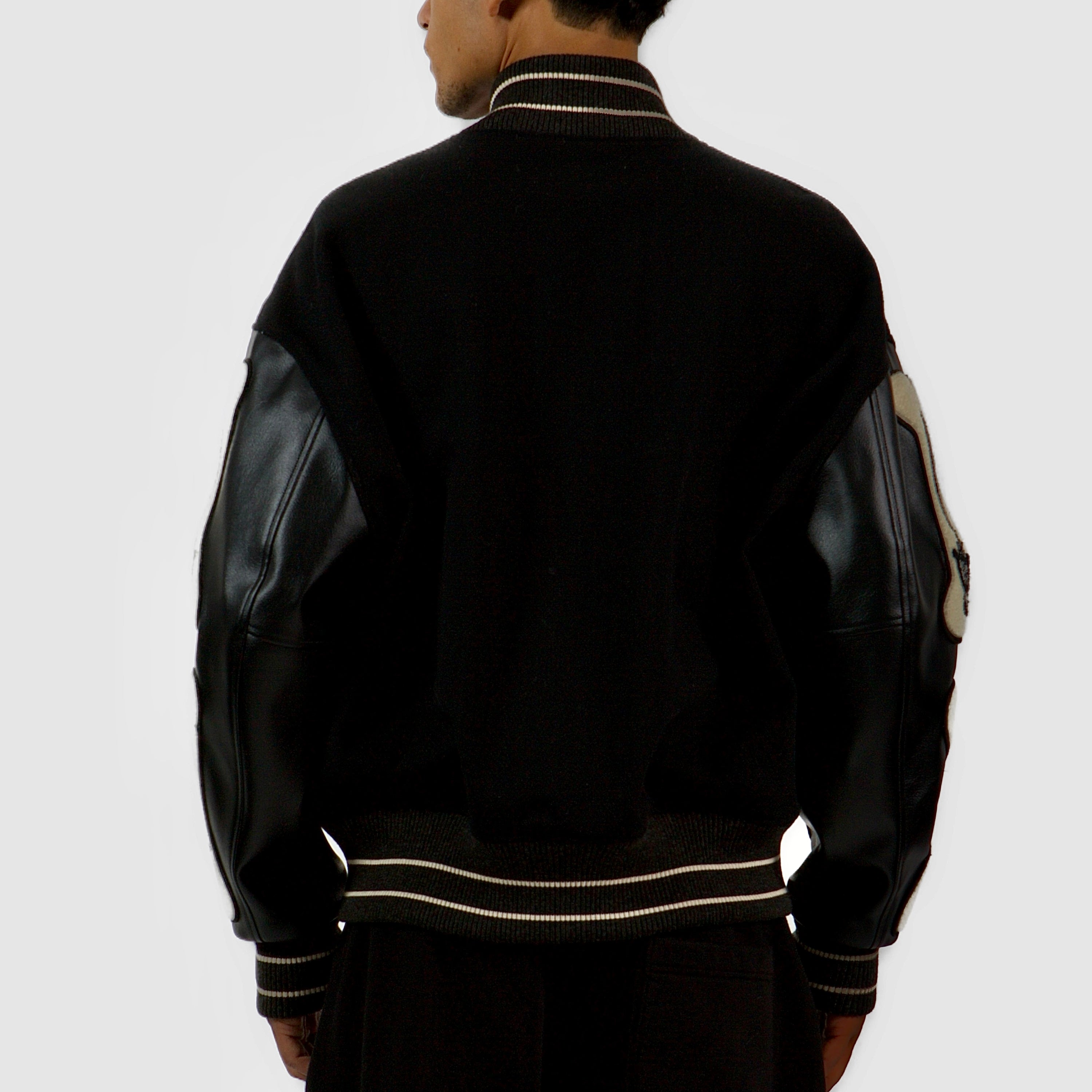 Kapital I-Five Varsity Jacket - Black