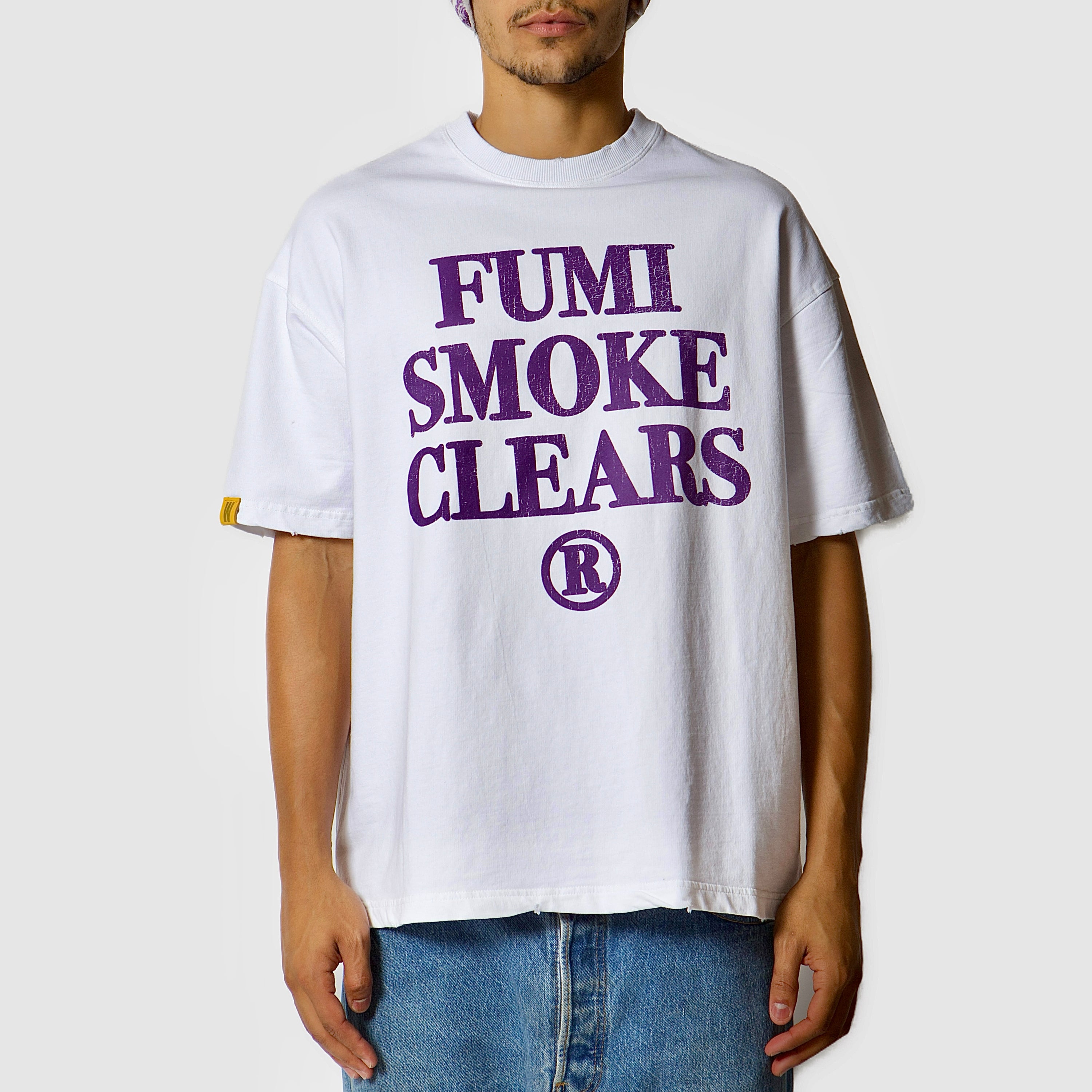 Fumi Smoke Clear T-Shirt - White