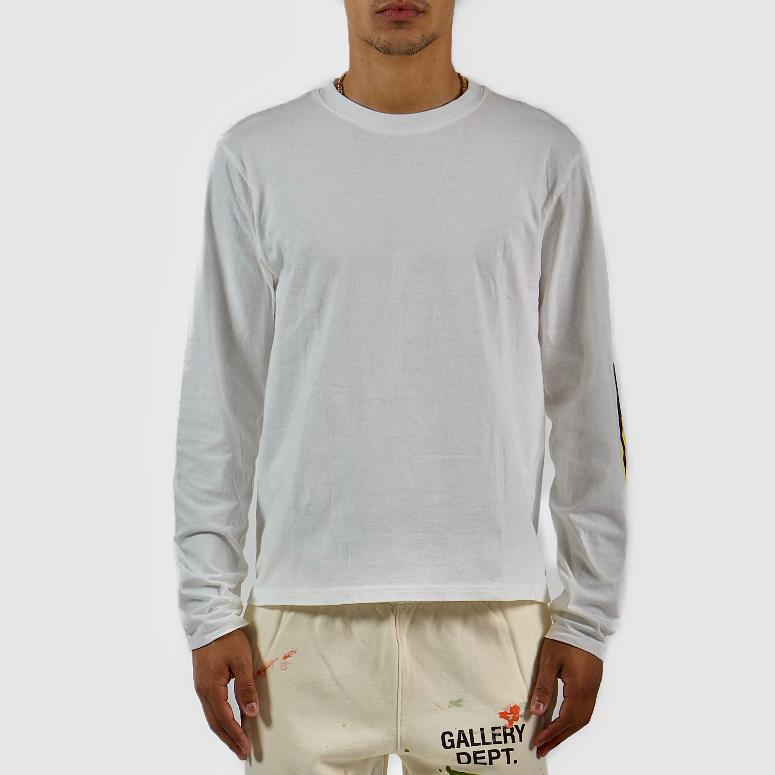 Kapital Elbow L/S T-Shirt - White