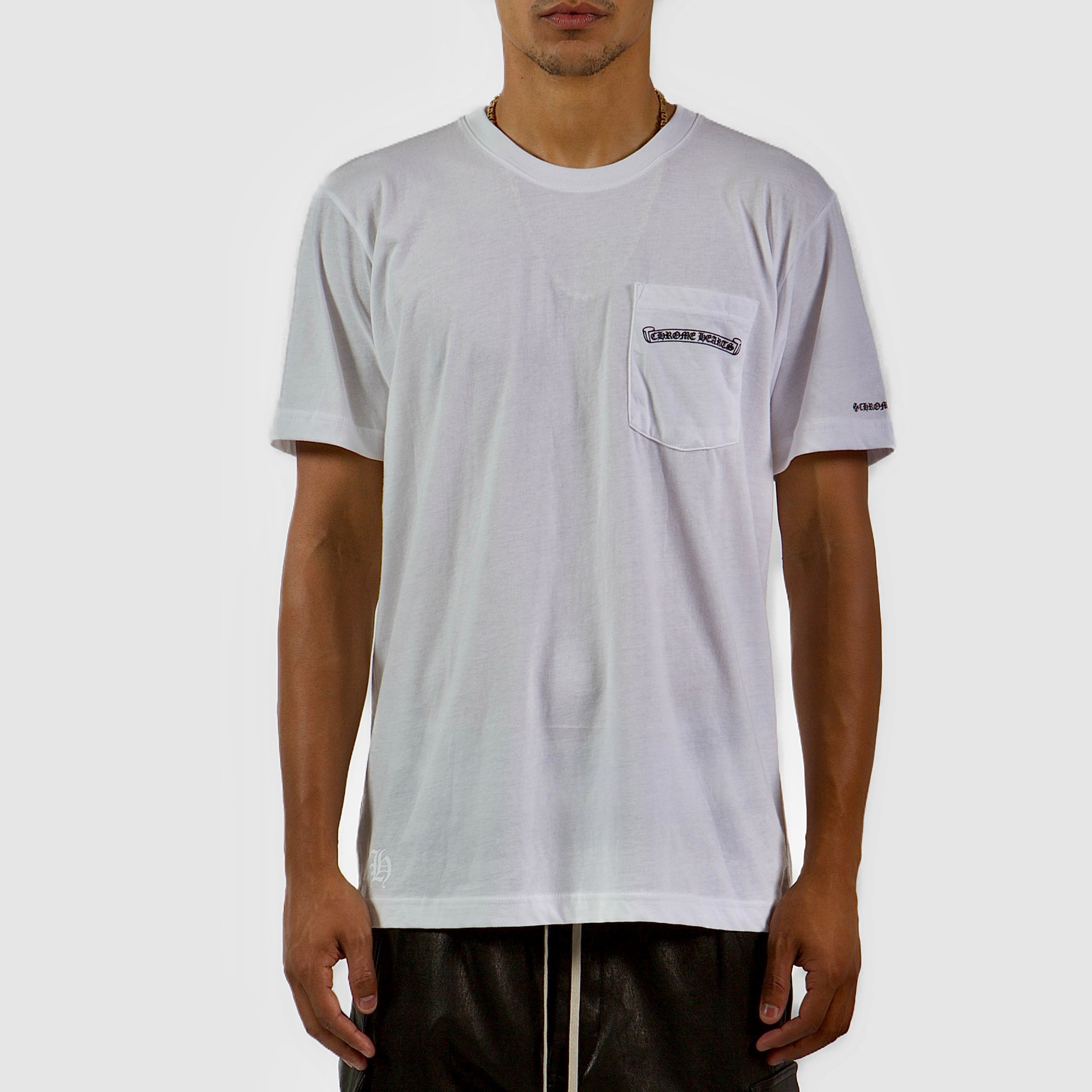 Chrome Hearts White Scroll T-Shirt - White